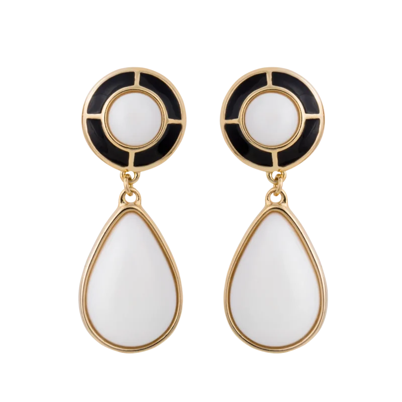 Dark earrings